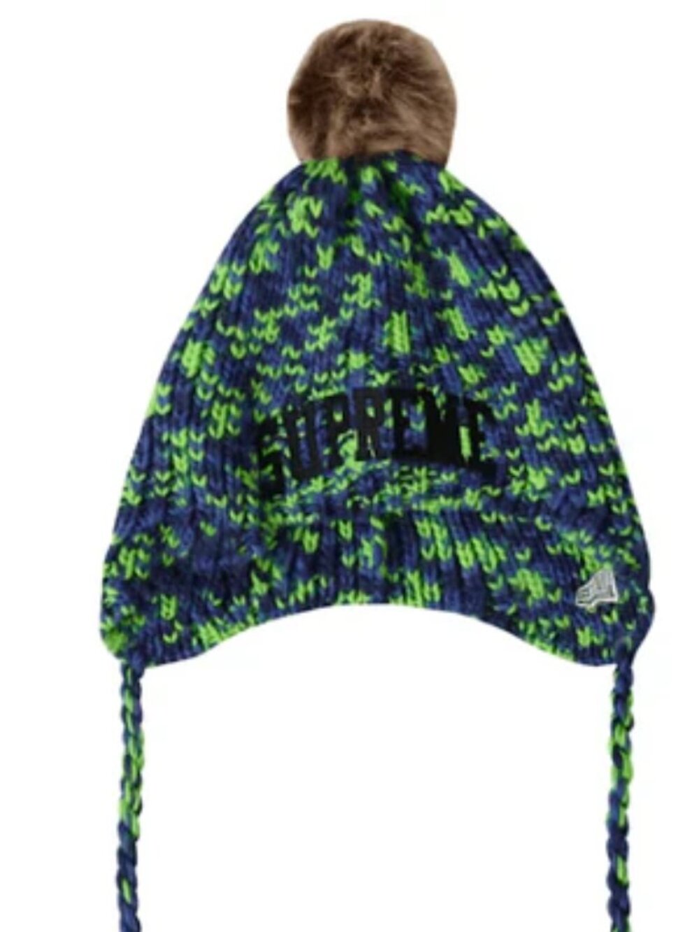 Supreme New Era Toboggan Beanie Royal, 100% Acrylic